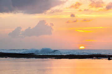 Fototapeta premium Reef Sunset, Kauai