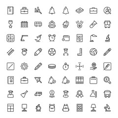 Flat icon set