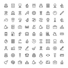 Flat icon set