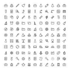 Flat icon set