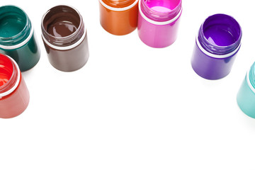 plastic Paint bottles for art