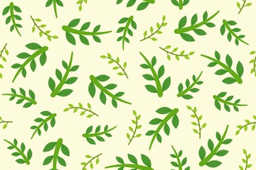 leaves seamless pattern for use as wrapping paper gift,fabric