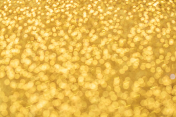 Bokeh of Christmas lights for background abstract.Festive Gift of Happiness and the New Year 2019 celebrations.