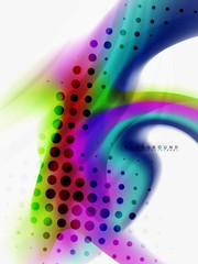 Background abstract - liquid colors wave flow