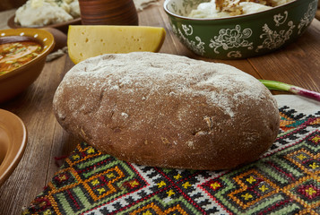 Lithuanian dark rye bread