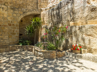 The Garden Tomb, site of pilgrimage in Jerusalem, Israel