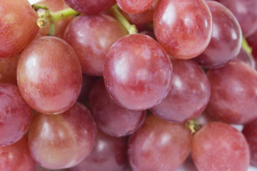 tasty grapes closeup background