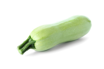 Fresh squash on white background