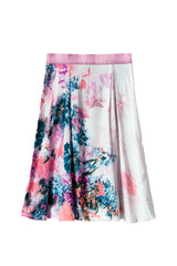 Colorful skirt isolated