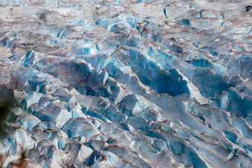 Mendenhall glacier near Juneau Alaska
