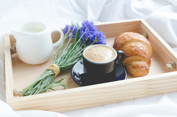 Breakfast in bed