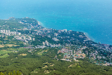 View of the town Gaspra