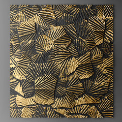 Fototapety  3D wall art, paintings with gold leaf