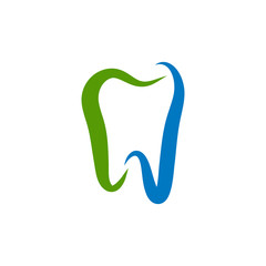 dental logo icon design template vector