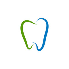 dental logo icon design template vector