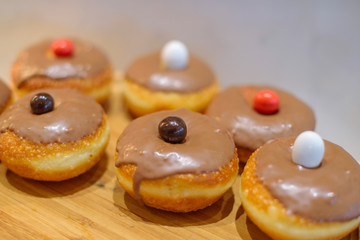 doughnuts on the buffet