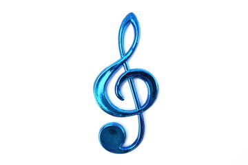 music note isolated on white background