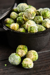 Frozen brussles sprouts