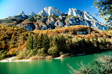 Cima della Paganella con il Lago di Lamar