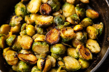 Roasted brussles sprouts