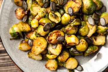 Roasted brussles sprouts