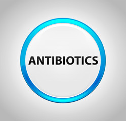 Antibiotics Round Blue Push Button