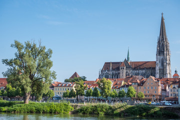 Skyline von Regensburg