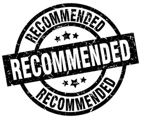 recommended round grunge black stamp