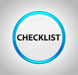 Checklist Round Blue Push Button