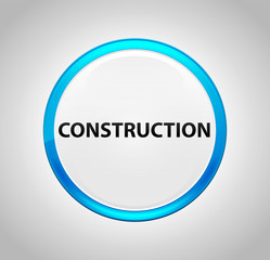 Construction Round Blue Push Button