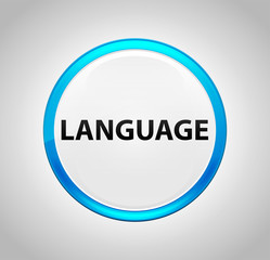 Language Round Blue Push Button