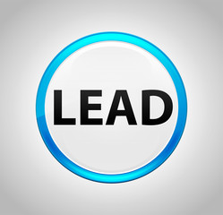 Lead Round Blue Push Button