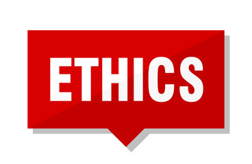 ethics red tag