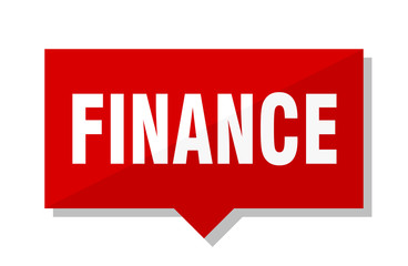 finance red tag
