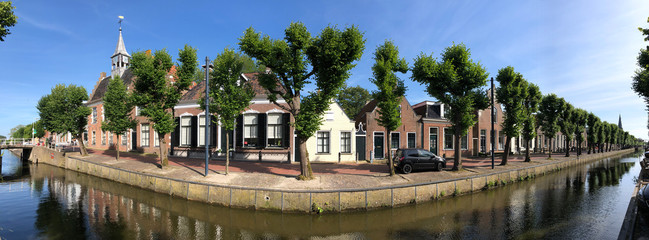 Panorama from to the canal in balk
