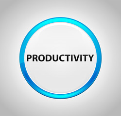 Productivity Round Blue Push Button