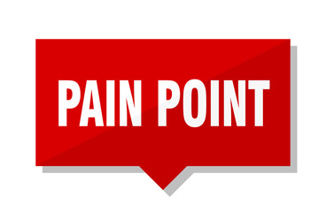 pain point red tag