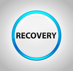 Recovery Round Blue Push Button