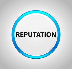 Reputation Round Blue Push Button