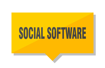 social software price tag