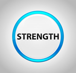 Strength Round Blue Push Button
