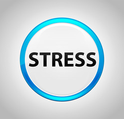 Stress Round Blue Push Button
