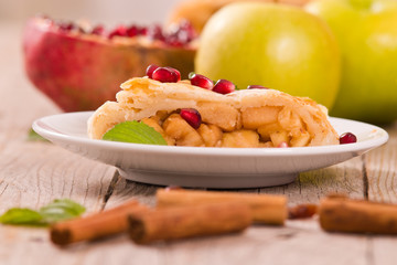 Apple strudel.