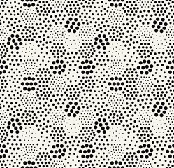 Fotobehang Hexagon geometrisch zeshoek naadloos patroonpuntontwerp