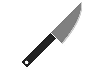 Cuchillo filoso de cocina. 