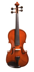 Fototapeta na wymiar violin on white