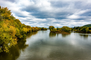 Autumn Foilage At The Susquehanna River