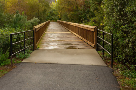 Greenway Footpath Trail In Raleigh, North Carolina