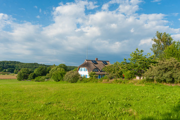 Fototapeta na wymiar Country house in Altensien