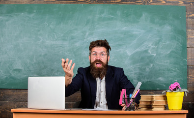 Teacher wondered low level of knowledge. What are you talking about. Unpleasant wonder. What stupid...